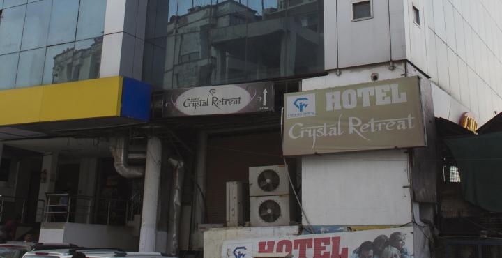 Hotel Crystal Retreat Agra  Buitenkant foto